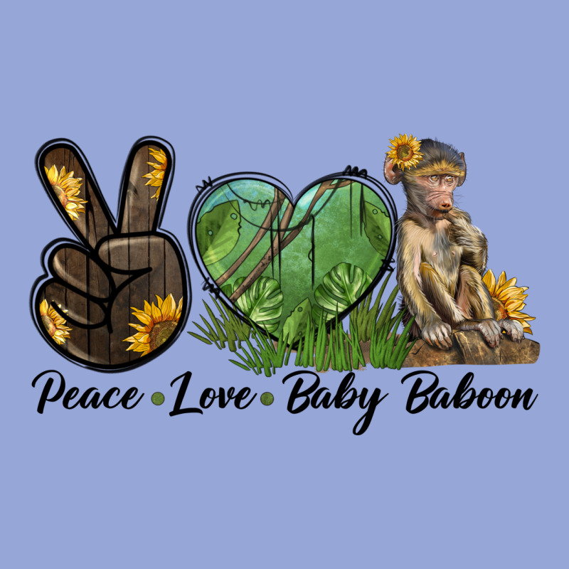 Peace Love Baby Baboon Classic Tee by LillyAllenDesigns | Teevron