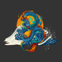 blue dragon ocean waves and sun | Teevron