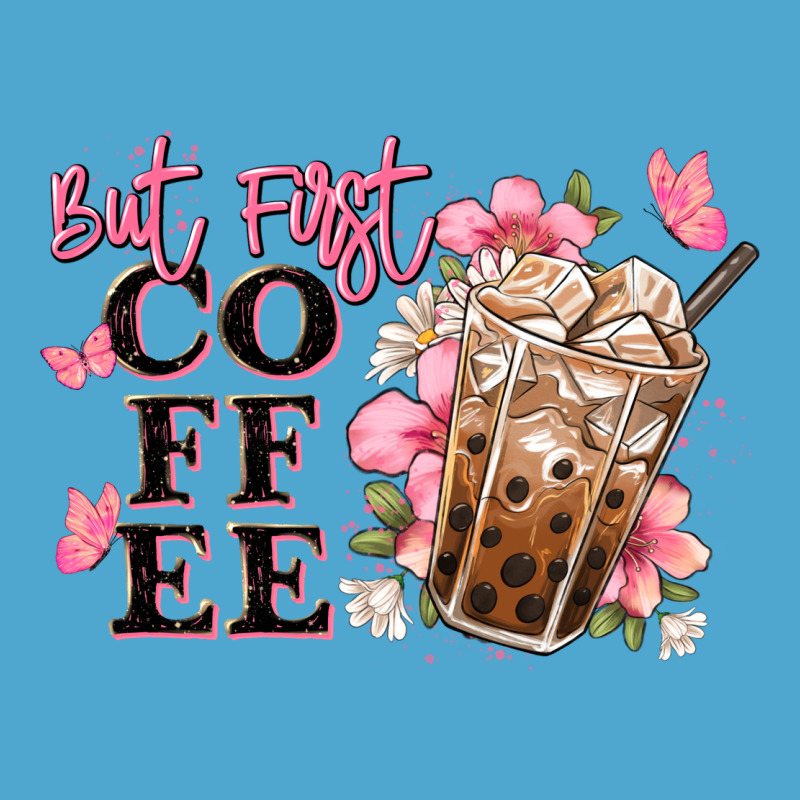 But First Coffee Floral Premium Hoodie by JahusDesignShop | Teevron