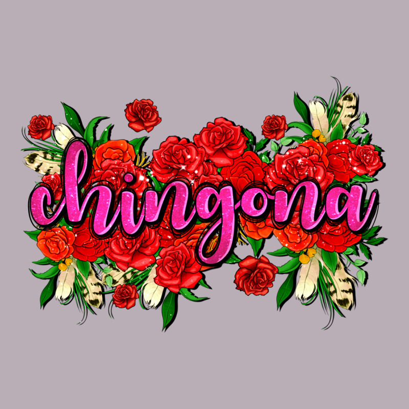 Chingona With Roses Vintage Tee by AdoDesignShop | Teevron