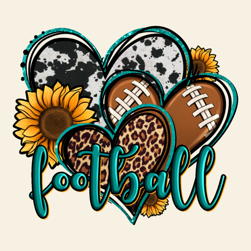 Football Hearts Vintage Tee by Jasminsmagicworld | Teevron