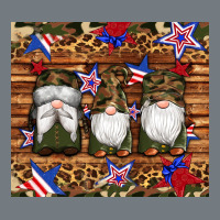 Camouflage Gnomes American Flag Star Leopard Heavyweight Sweatshirt | Teevron