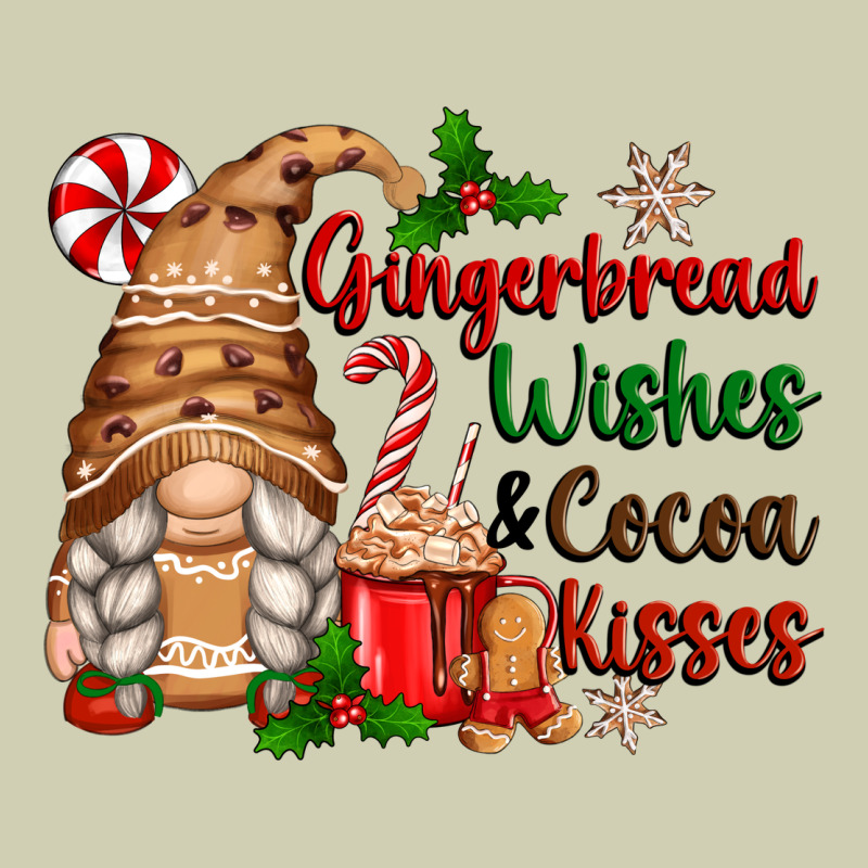 Gingerbread Wishes And Cocoa Kisses Heavy Core Tee by Zillion Design Studio | Teevron