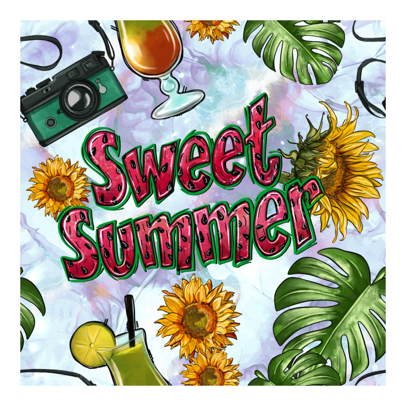 Sweet Summer Seamless Pattern Urban Heavy Tee by BundleAndBundleShop | Teevron