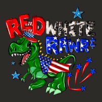 Red White Rawr Billie Wilder Heavy Core Tee | Teevron