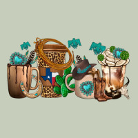 Western Coffee Cups Ladies Tee | Teevron