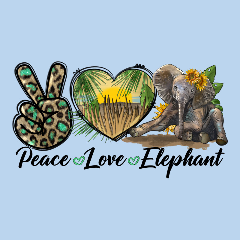 Peace Love Elephant Classic Tee by LillyAllenDesigns | Teevron