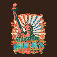 Retro Freedom Rocks Billie Wilder Heavy Core Tee | Teevron