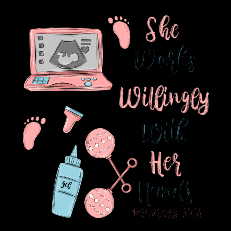 She Works Willingly With Her Hands Zipper Hoodie by MaliasSmallBusiness | Teevron