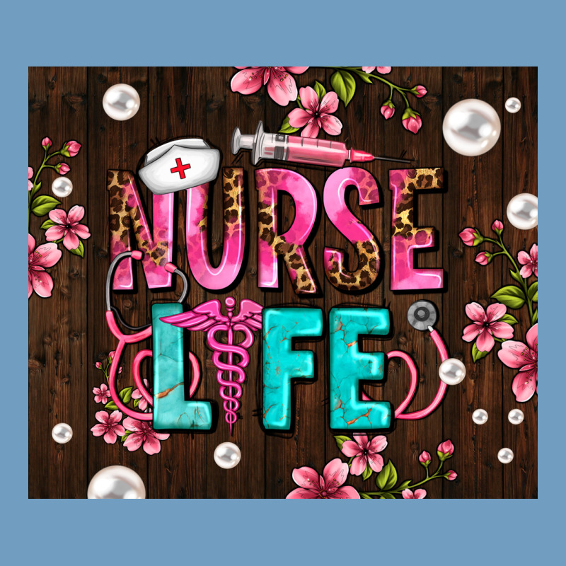 Nurse Life With Pearls Urban Heavy Tee by AdoDesignShop | Teevron