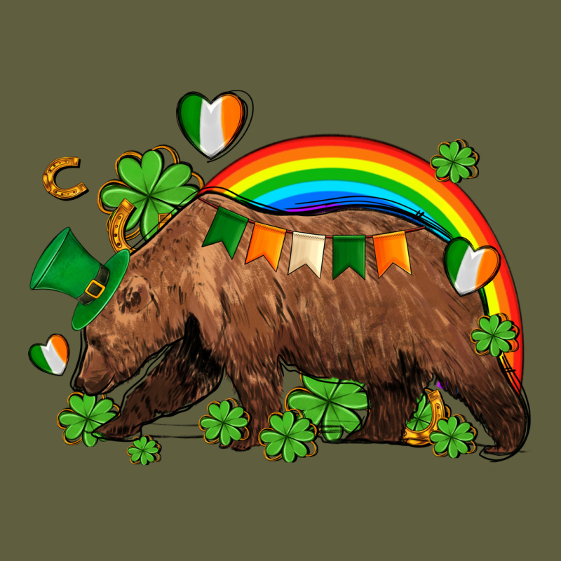 St Patricks Bear Ado Vintage Tee by AdoDesignShop | Teevron