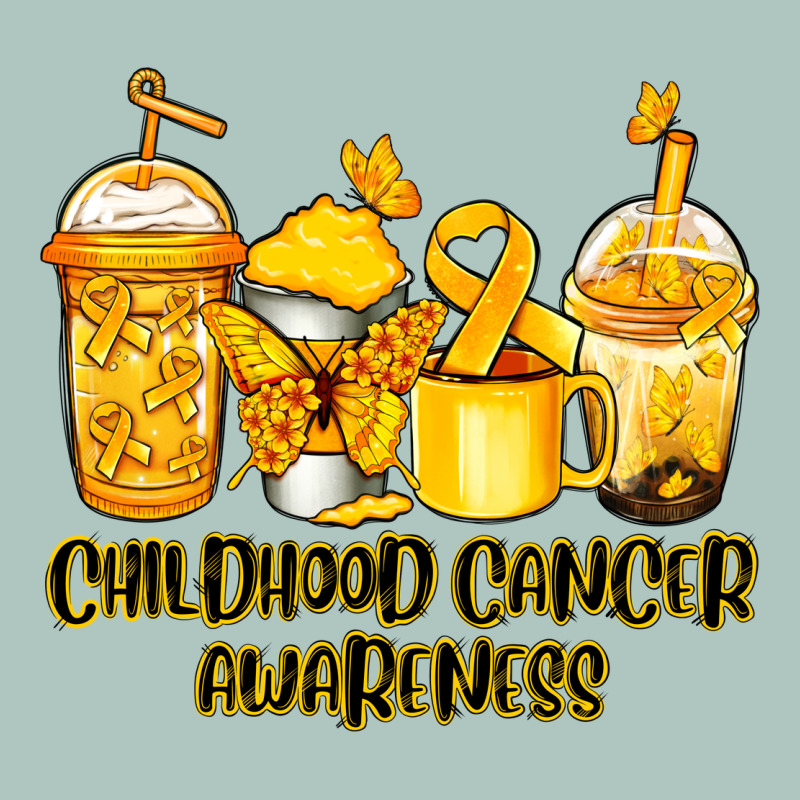 Childhood Cancer Awareness Coffee Premium Sweatshirt by Jasminsmagicworld | Teevron