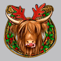 Christmas Highland Cow Mistletoe Christmas Long Sleeve Tee | Teevron