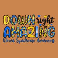 Down Right Amazing Down Syndrome Awareness Heavyweight Hoodie | Teevron