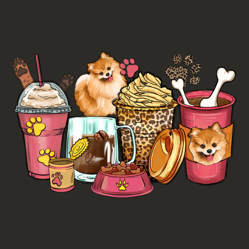 Pomeranian Coffee Cups Heavy Core Tee by Zillion Design Studio | Teevron