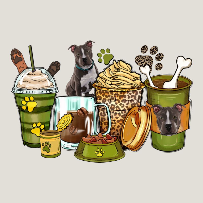 Pitbull Coffee Cups Heavy Core Tee by Zillion Design Studio | Teevron