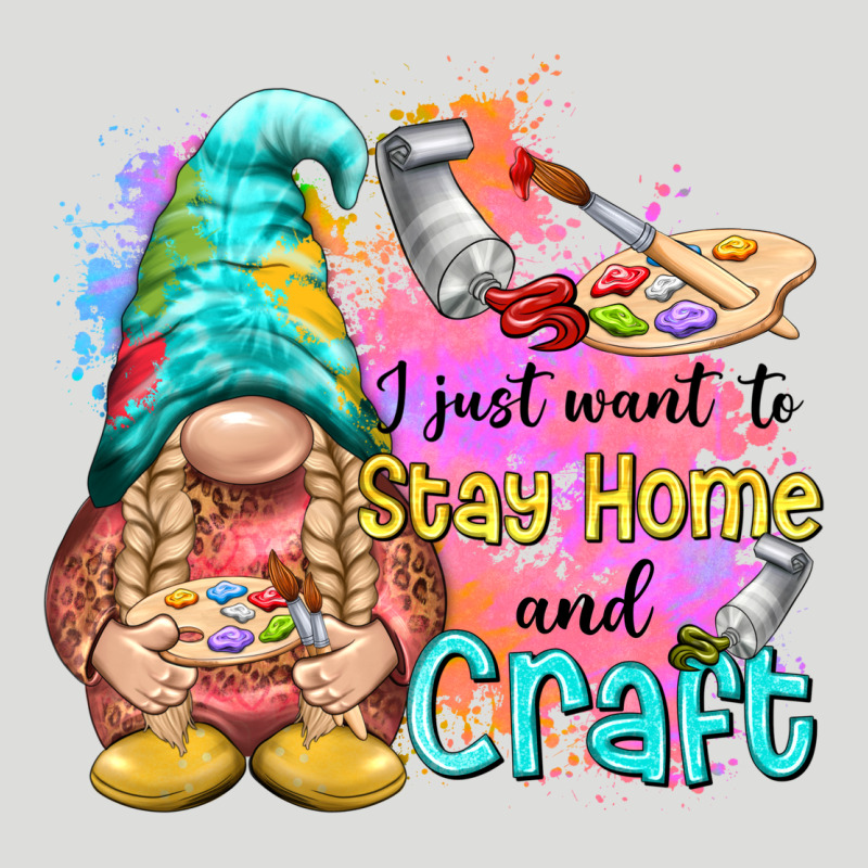 I Just Want Stay Home And Craft Zipper Hoodie by NancyCooperArtShop | Teevron