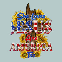 She Loves Jesus Heavy Core Tee | Teevron