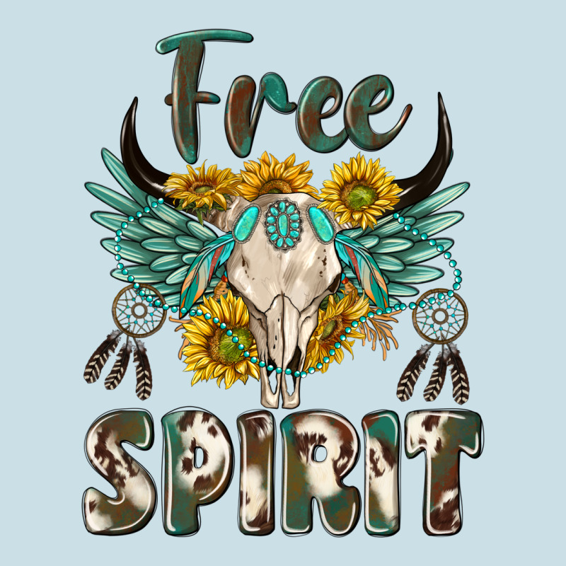 Western Boho Free Spirit Ladies Tee by texasbilliewilder | Teevron