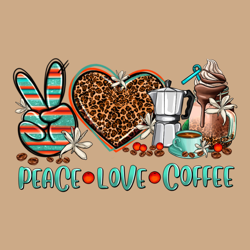 Peace Love Coffee Vintage Hoodie by AdoDesignShop | Teevron