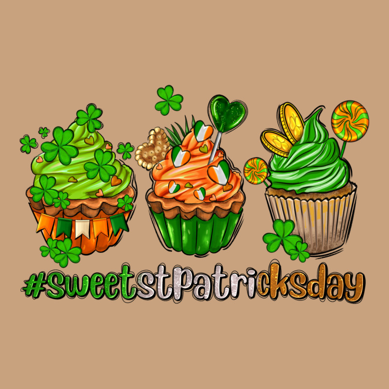 Sweet St Patricks Day Cupcake Vintage Tee by AdoDesignShop | Teevron