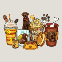 Labrador Retriever Coffee Cups Heavy Core Tee | Teevron