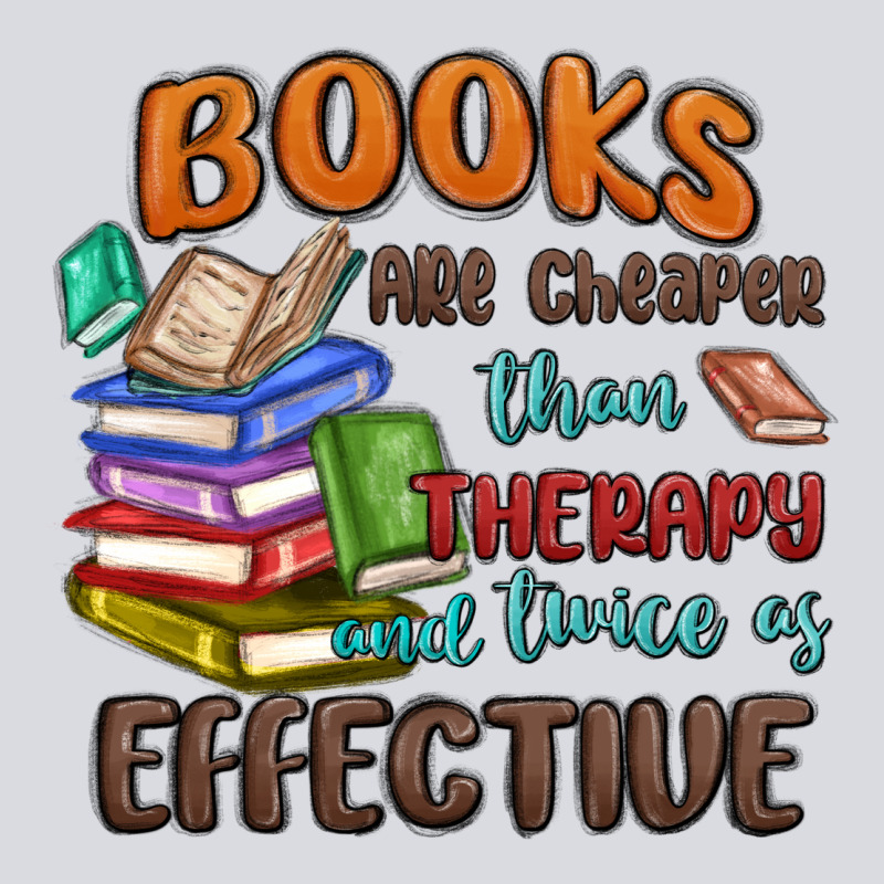 Books Are Cheaper Than Therapy Zipper Hoodie by MaliasSmallBusiness | Teevron