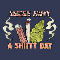 Smoke Away A Sh Tty Day Heavyweight Hoodie | Teevron