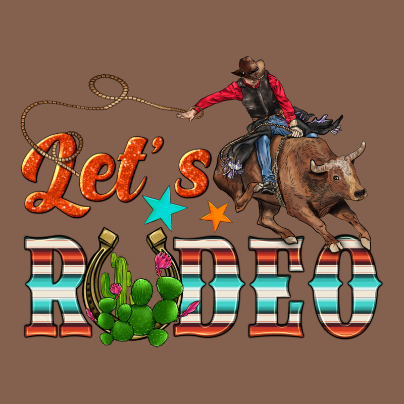 Lets Rodeo Zipper Hoodie by NancyCooperArtShop | Teevron