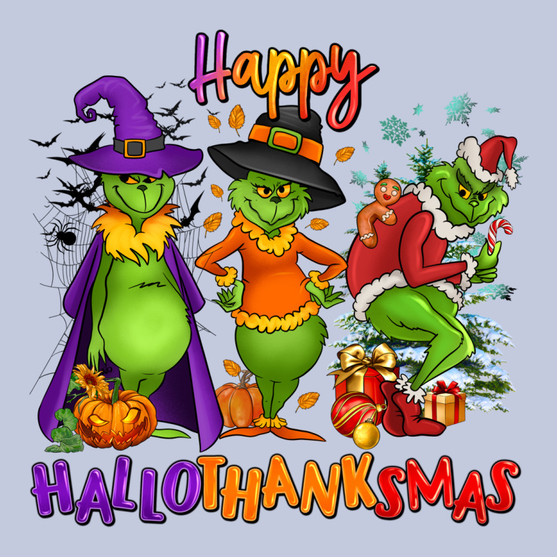 Happy Hallothanksmas Long Sleeve Tee by NancyCooperArtShop | Teevron
