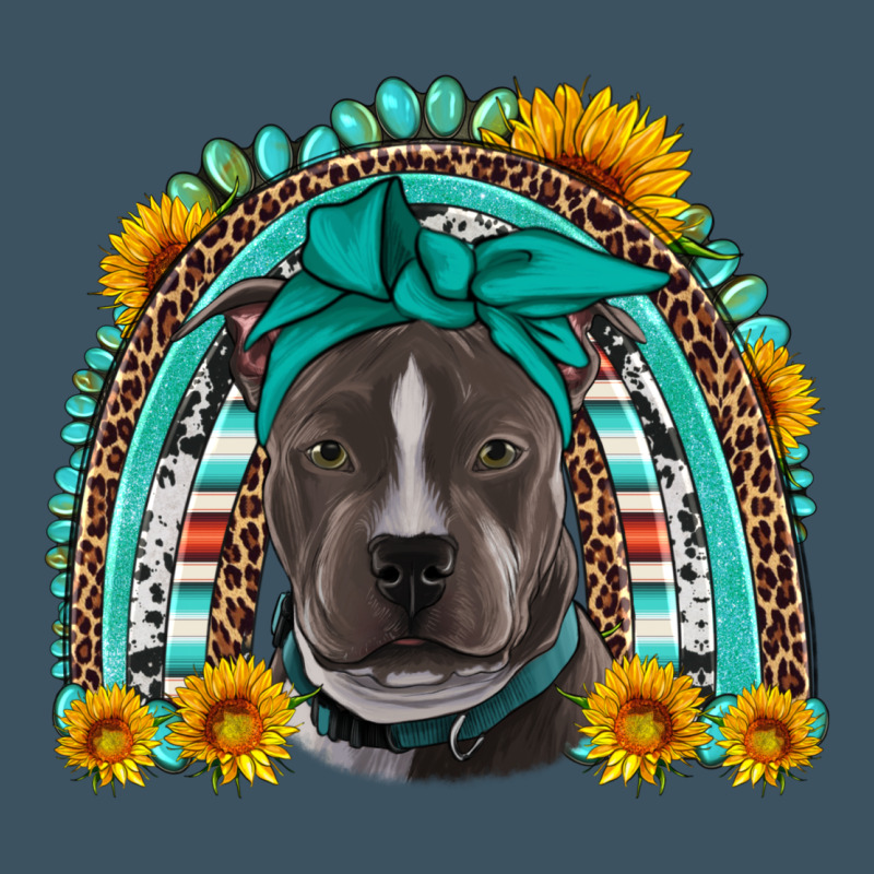 Western Pitbull Rainbow Urban Heavy Tee by Artiststas | Teevron