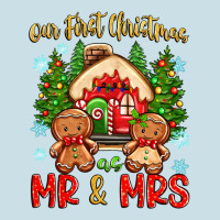 Our First Christmas As Mr And Mrs Ladies Tee | Teevron