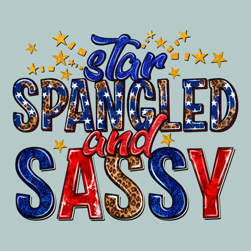 Star Spangled And Sassy Billie Wilder Heavy Core Tee by texasbilliewilder | Teevron