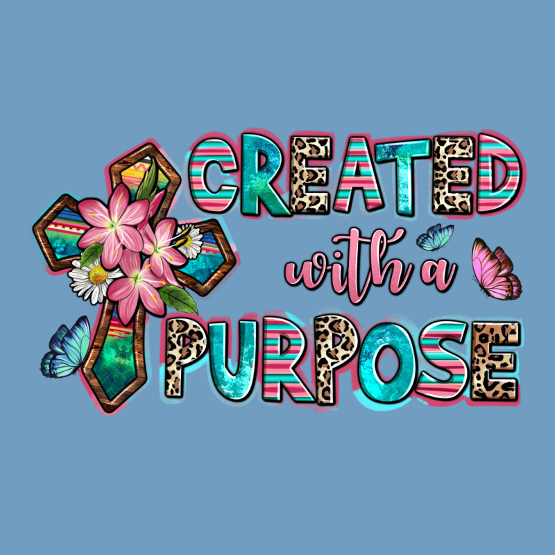Created With A Purpose Urban Heavy Tee by AdoDesignShop | Teevron