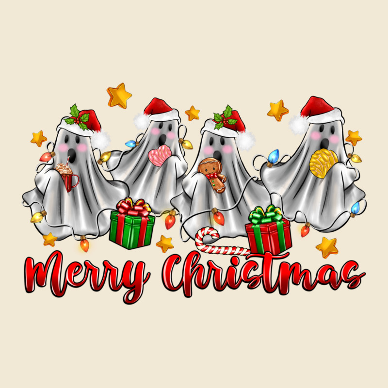Merry Christmas Pantasmas Ghost Christmas Ladies Tee by Zillion Design Studio | Teevron