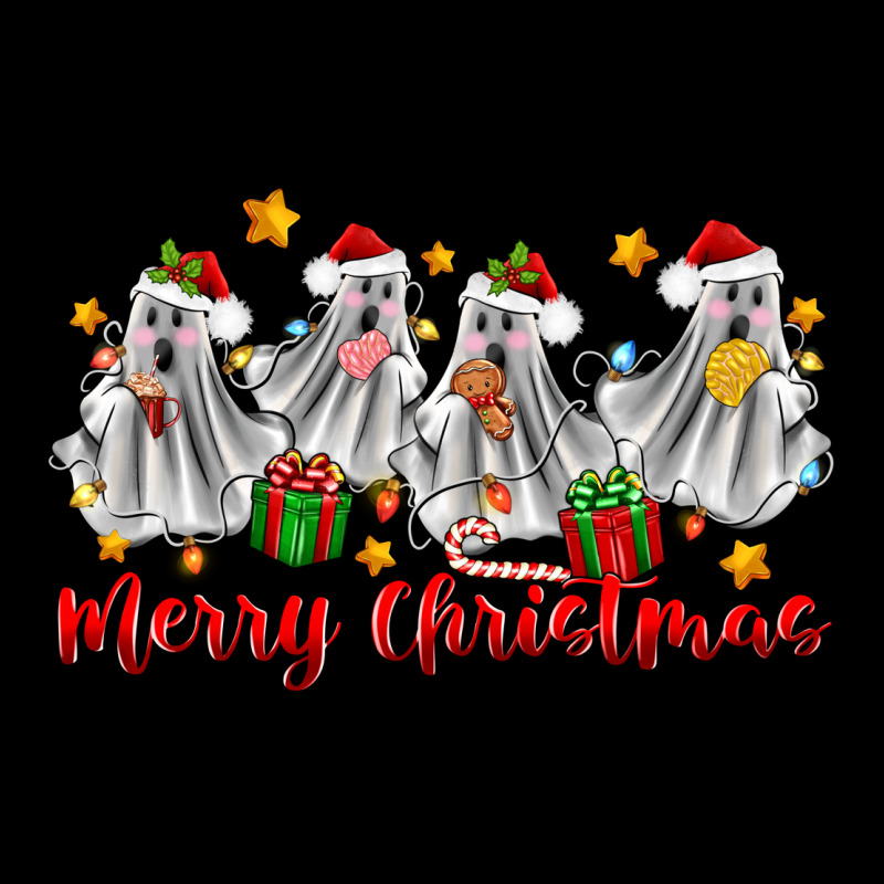 Merry Christmas Pantasmas Ghost Christmas Ladies Tee by Zillion Design Studio | Teevron