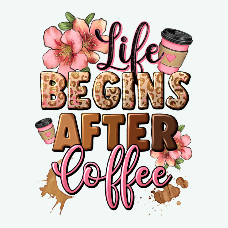 Life Begins After Coffee Premium Hoodie by JahusDesignShop | Teevron
