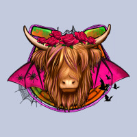 Halloween Highland Cow Horseshoe Long Sleeve Tee | Teevron