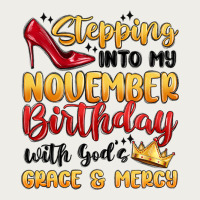 Stepping Into My November Birthday Zipper Hoodie | Teevron