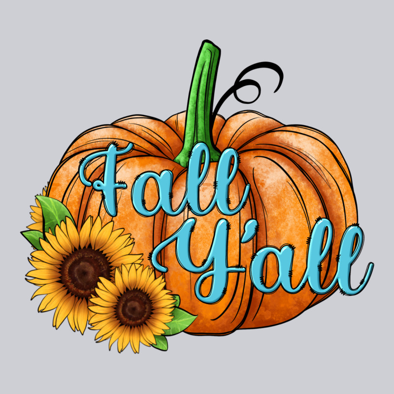 Fall Y'all Pumpkin Heavyweight Sweatshirt by JahusDesignShop | Teevron
