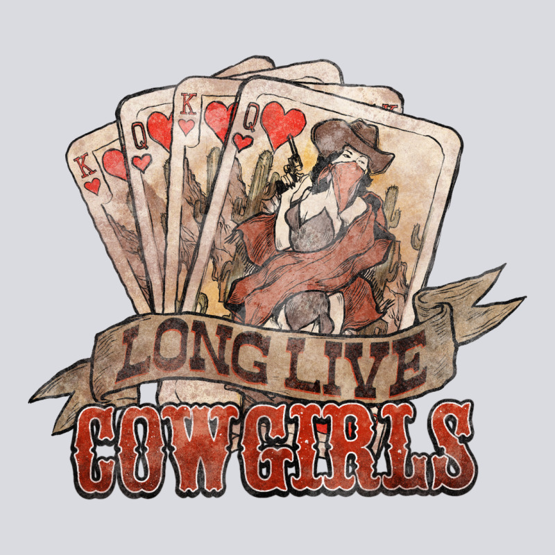 Long Live Cowgirls Cards Zipper Hoodie by NancyCooperArtShop | Teevron