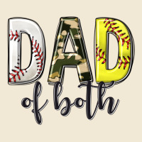 Dad Of Both With Softball And Baseball Ladies Tee | Teevron