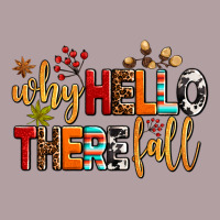 Why Hello There Fall Vintage Hoodie | Teevron