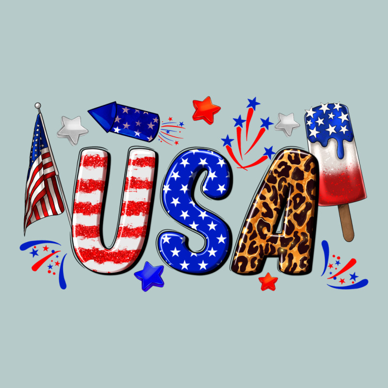 Usa 4th Of July Heavy Core Tee by texasbilliewilder | Teevron
