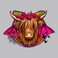 Halloween Highland Cow Horseshoe Long Sleeve Tee | Teevron