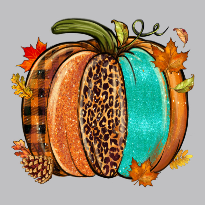 Fall Leopard Pumpkin Long Sleeve Tee by NancyCooperArtShop | Teevron