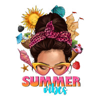 Summer Vibes Messy Bun Tbw Premium Tee | Teevron