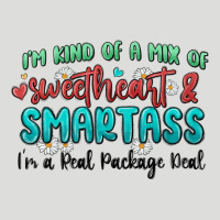 Im  Kind Of A Mix Of Sweetheart And Smartass Zipper Hoodie | Teevron