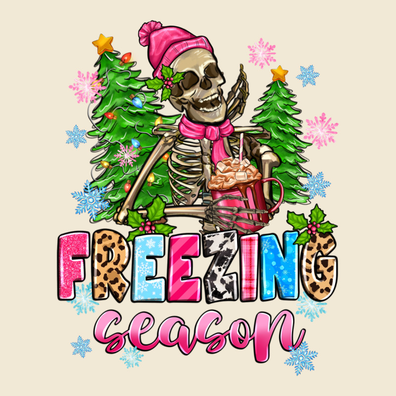 Freezing Season Skeleton Ladies Tee by Zillion Design Studio | Teevron