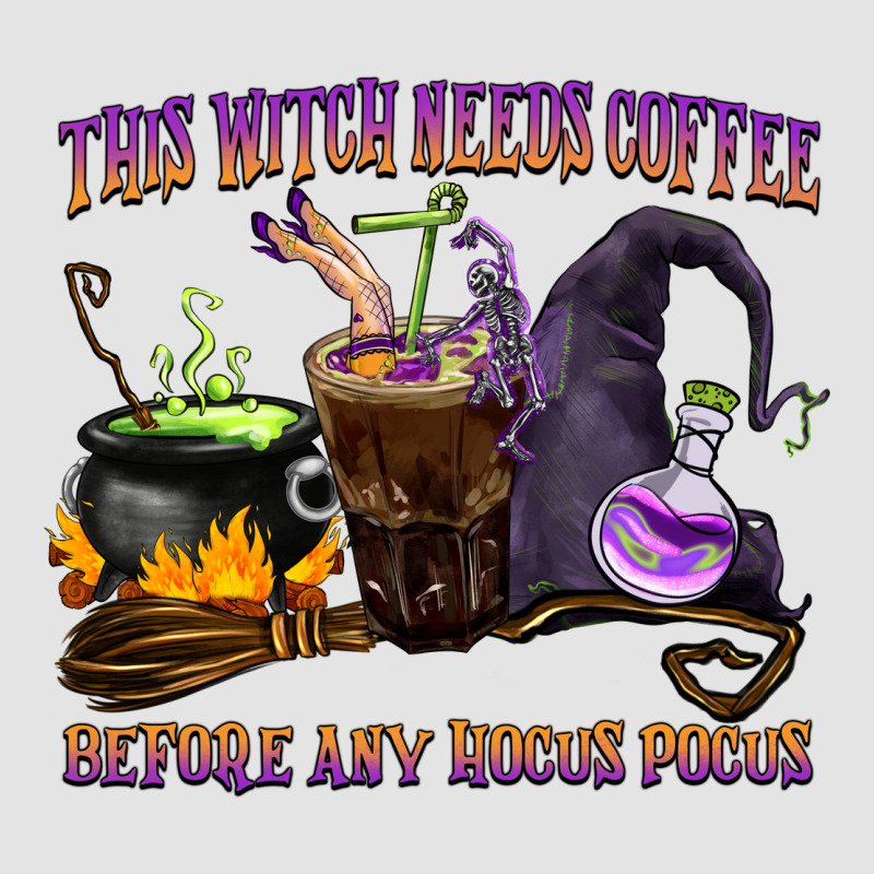 This Witch Needs Coffee Before Any Hocus Pocus Premium Sweatshirt by BarkalooDesign | Teevron